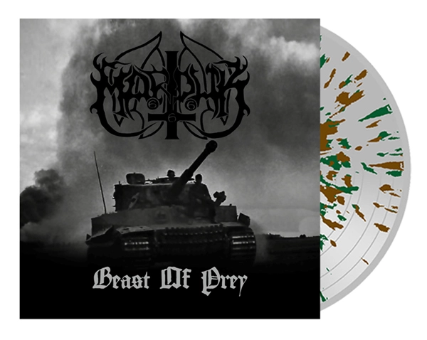 MARDUK · Beast Of Prey: Brutal Assault | CLEAR/BROWN/GREEN SPLATTER LP (Black Metal Vinyl)