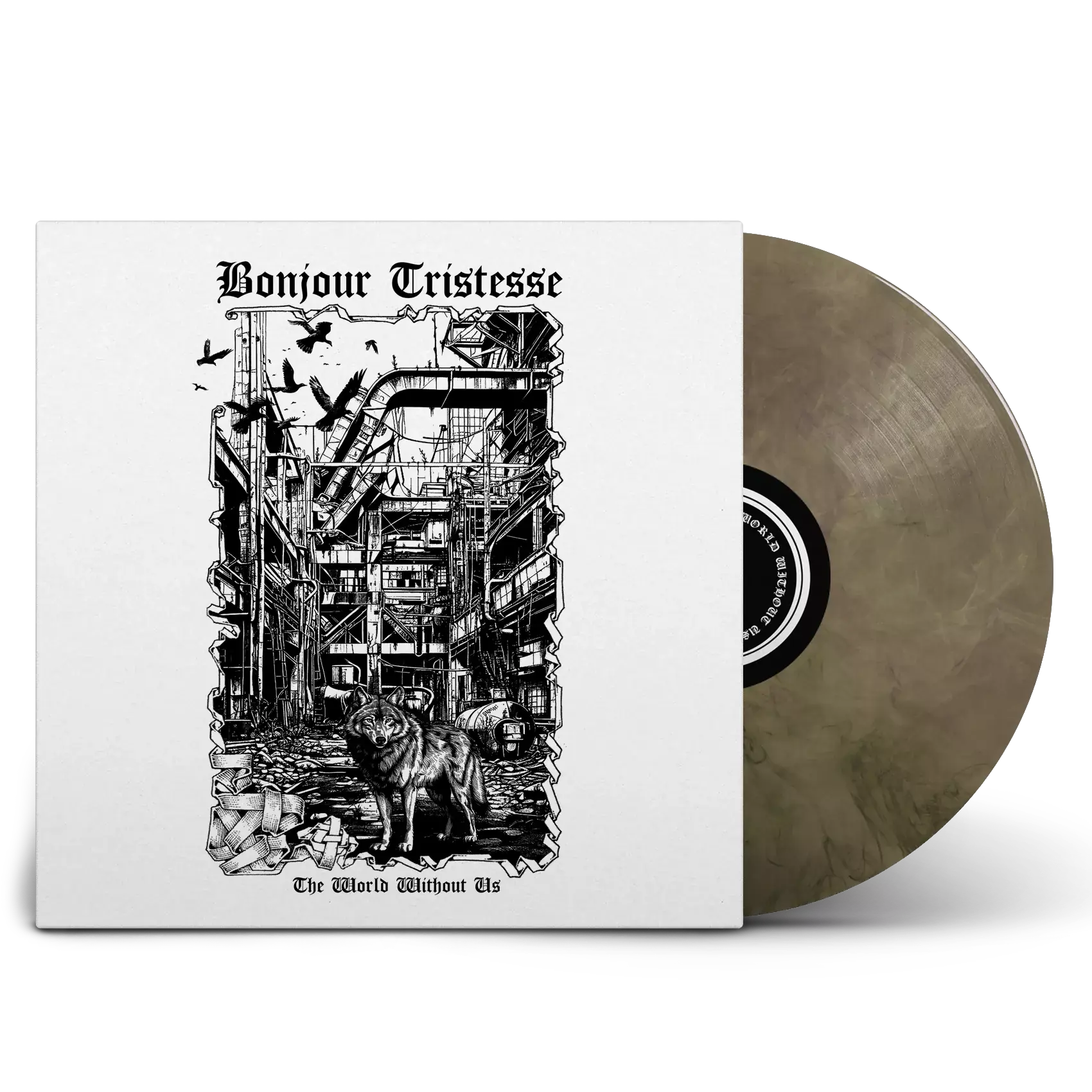 BONJOUR TRISTESSE - The World Without Us · ECO RECYCLE LP BONJOUR TRISTESSE - The World Without Us · ECO RECYCLE LP (Black Metal Vinyl)
