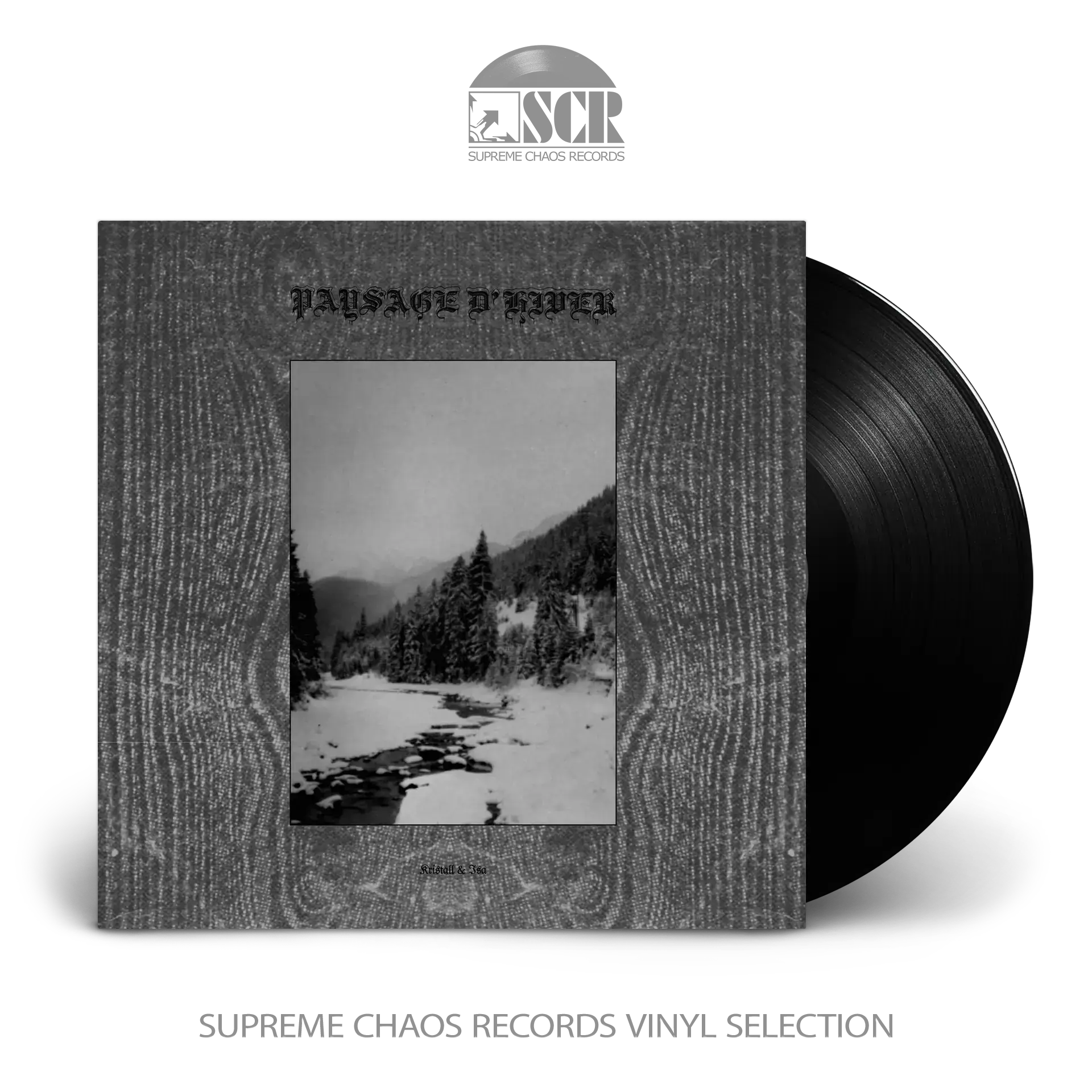 PAYSAGE D'HIVER · Kristall & Isa | BLACK LP (Black Metal Vinyl)