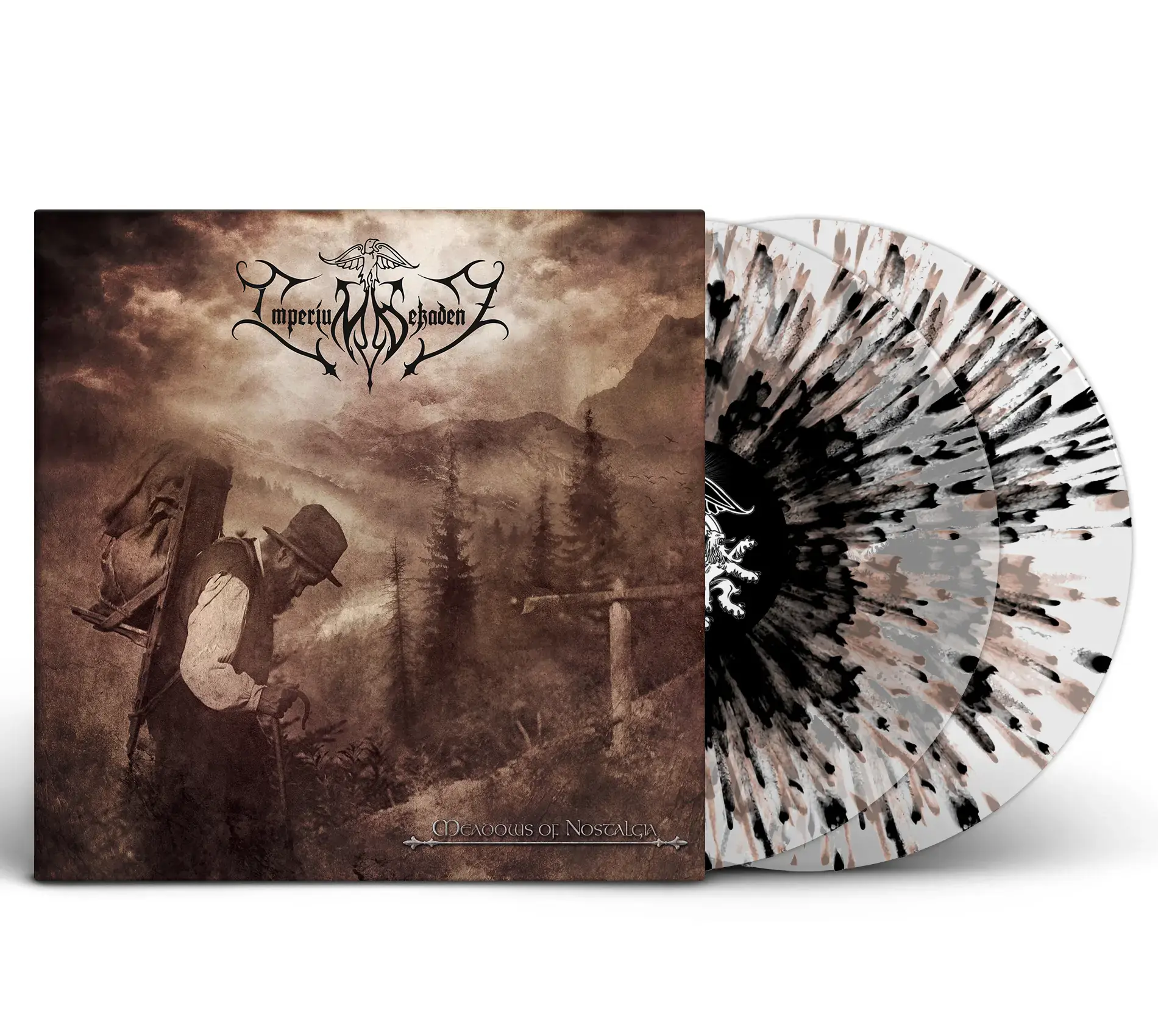 IMPERIUM DEKADENZ - Procella Vadens / Meadows Of Nostalgia · WOODEN LP BOX (Black Metal Vinyl) · Bild 2