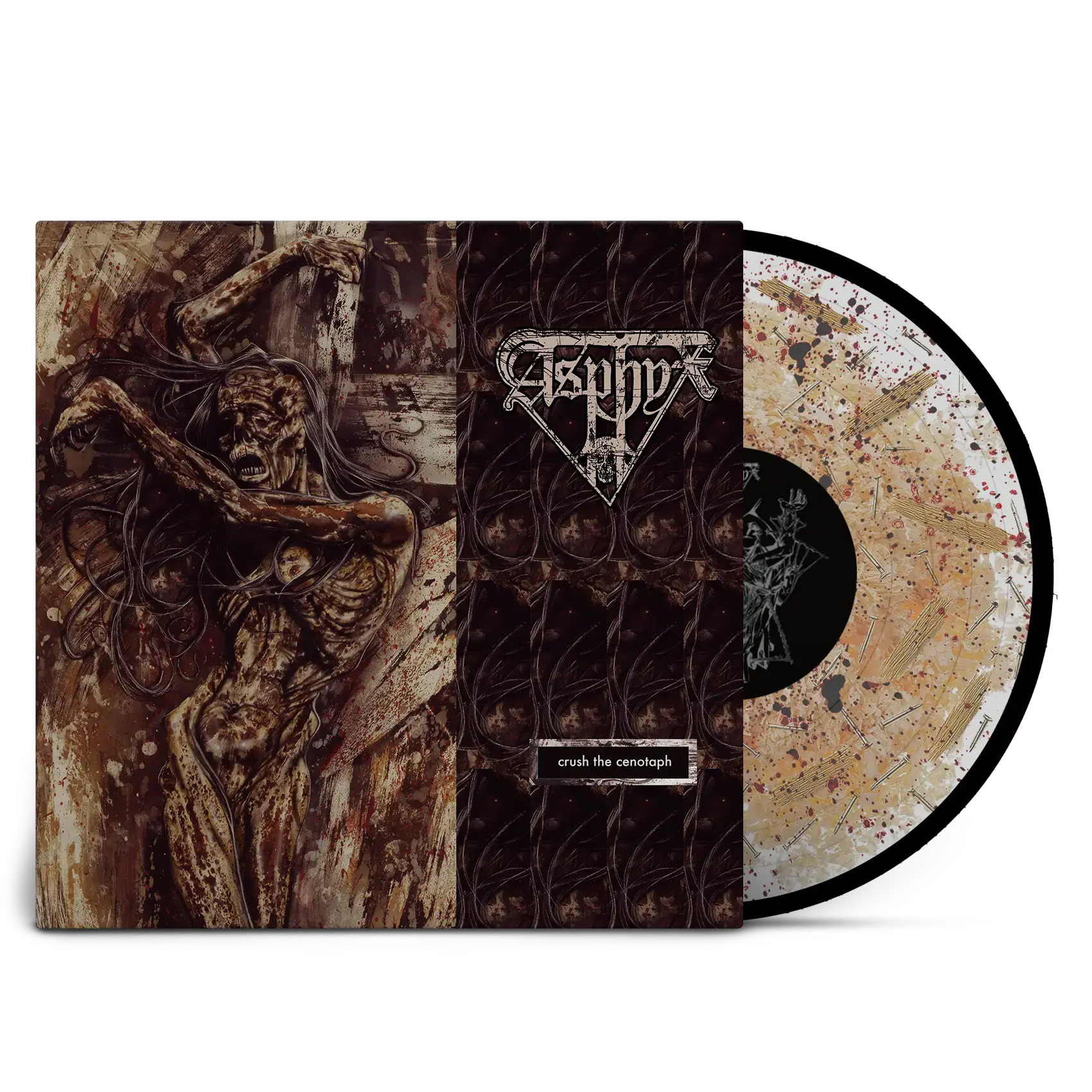ASPHYX - Crush The Cenotaph · BLOOD WOOD NAILS LP ASPHYX - Crush The Cenotaph · BLOOD WOOD NAILS LP (Death Metal Vinyl)
