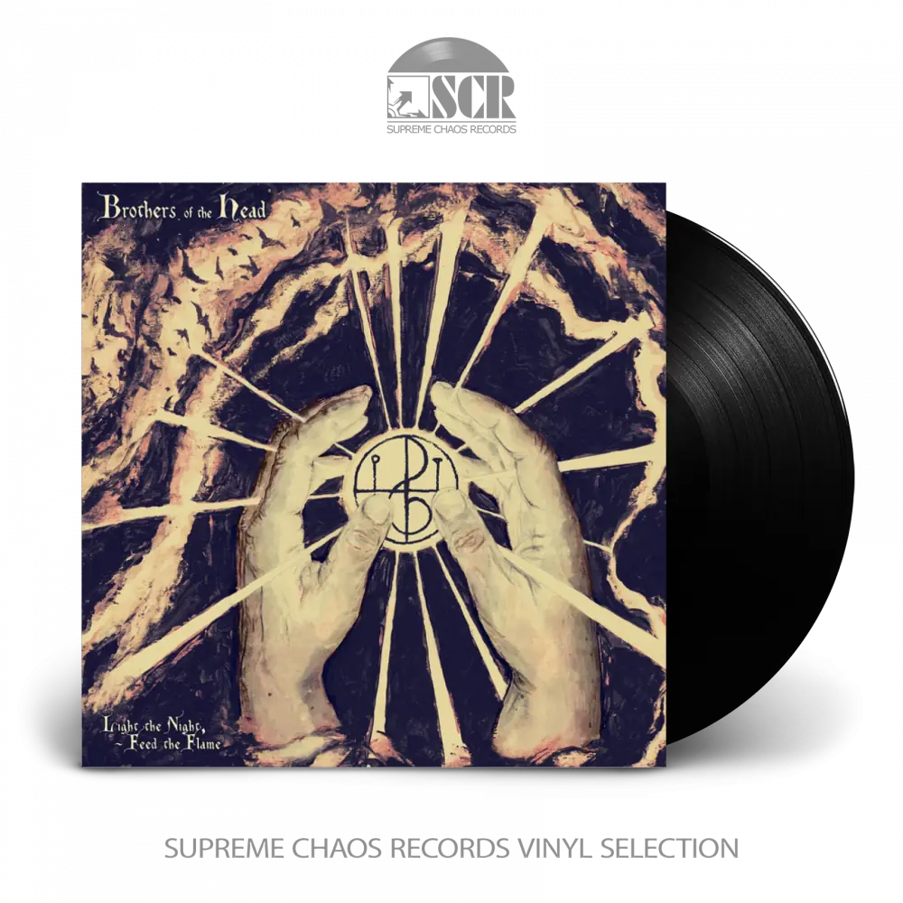 BROTHERS OF THE HEAD · Light The Night. Feed The Flame | BLACK LP (Stoner Rock Vinyl)
