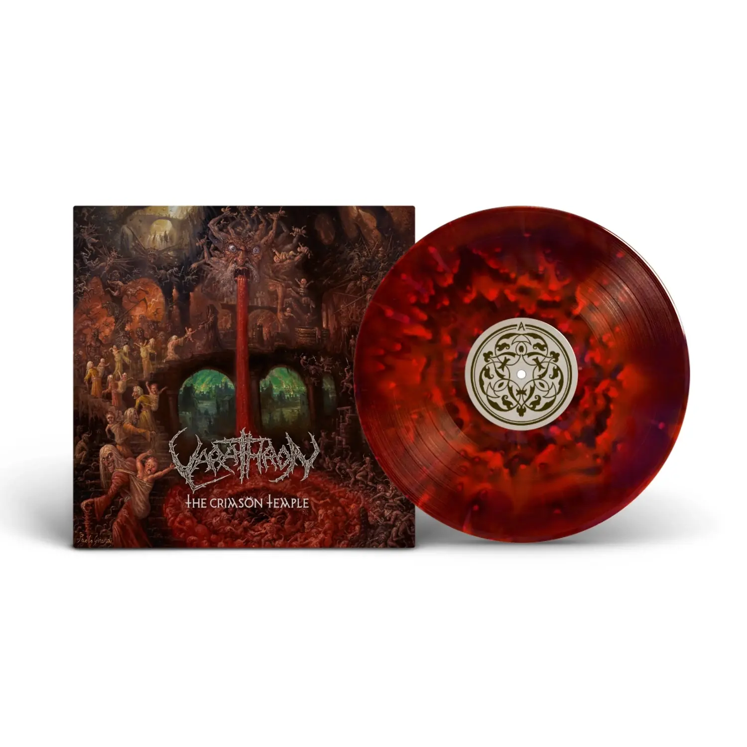 VARATHRON · The Crimson Temple | CRIMSON LP VARATHRON · The Crimson Temple | CRIMSON LP (Black Metal Vinyl)