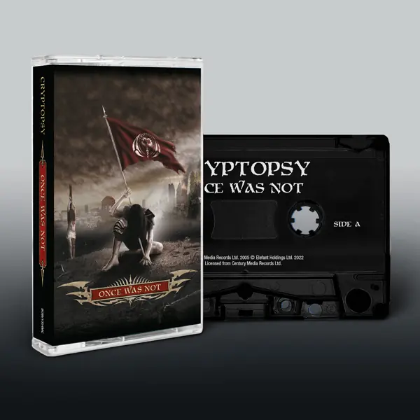 CRYPTOPSY - Once Was Not · BLACK TAPE CRYPTOPSY - Once Was Not · BLACK TAPE (Death Metal Tapes)