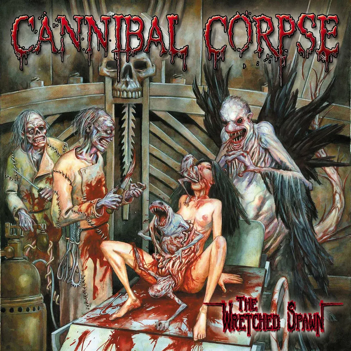 CANNIBAL CORPSE - The Wretched Spawn · BLACK LP 1