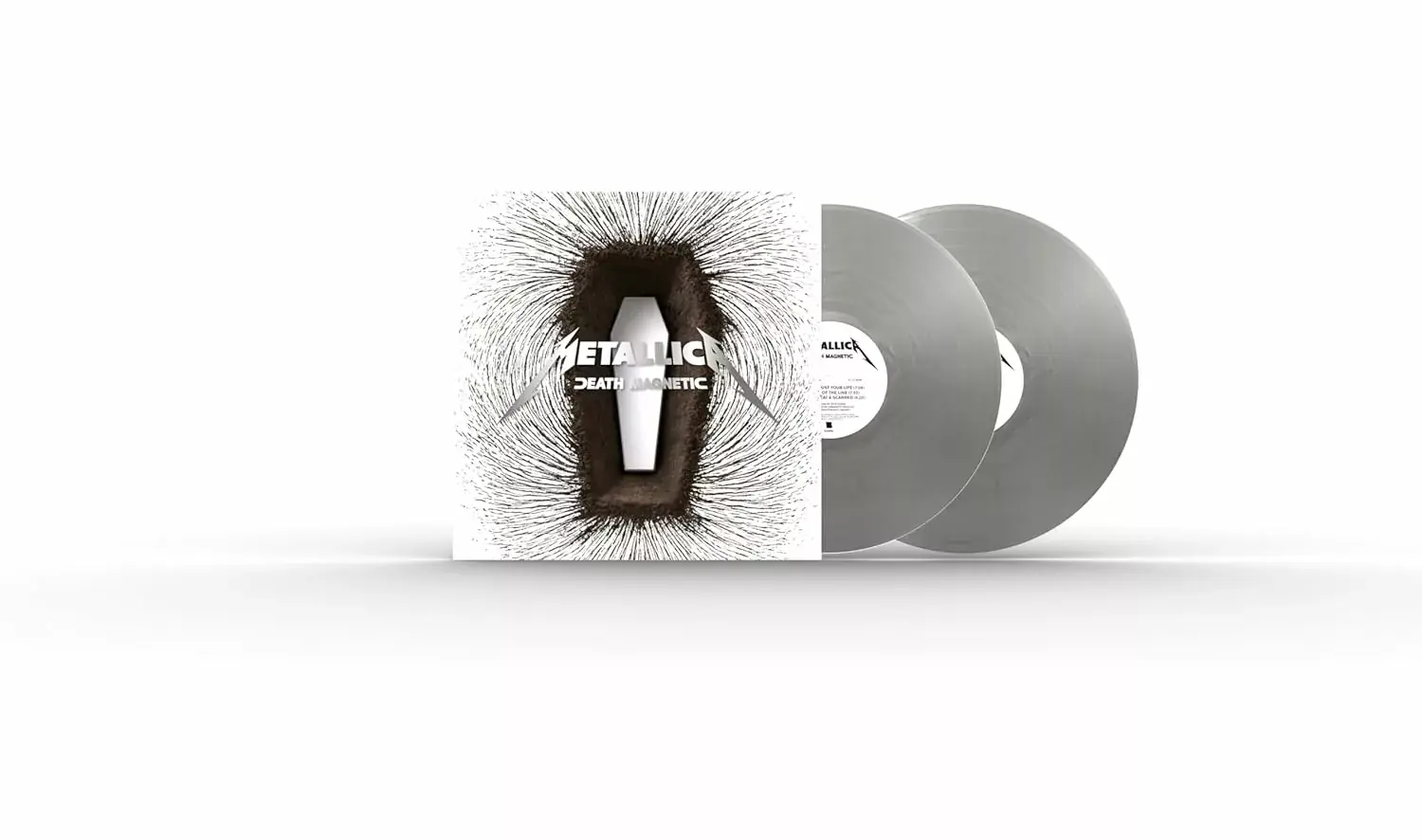 METALLICA - Death Magnetic · MAGNETIC SILVER 2LP METALLICA - Death Magnetic · MAGNETIC SILVER 2LP (Thrash Metal Vinyl)