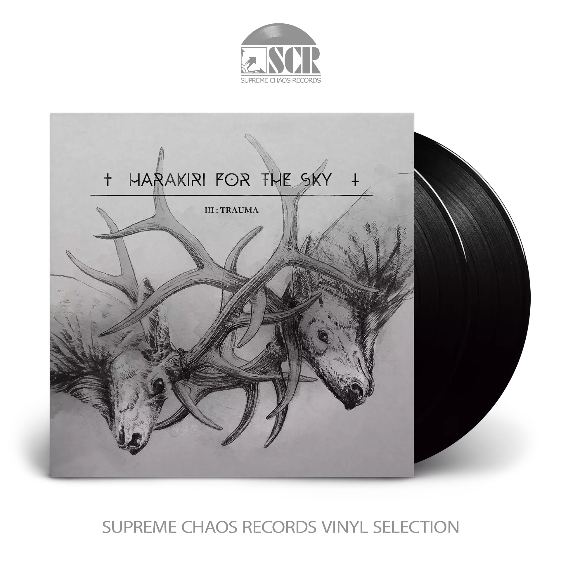 HARAKIRI FOR THE SKY - III: Trauma · BLACK 2LP HARAKIRI FOR THE SKY - III: Trauma · BLACK 2LP (Black Metal Vinyl)