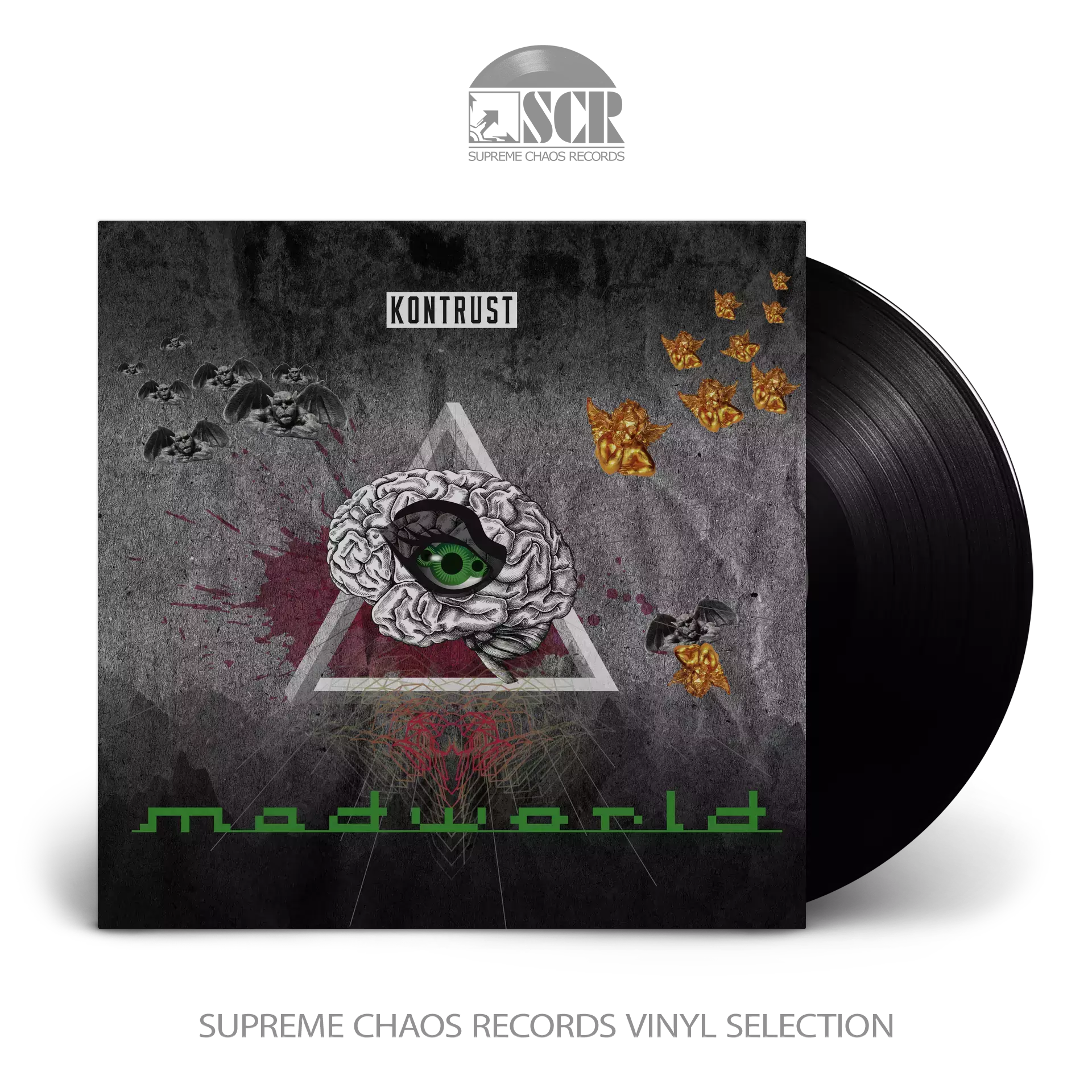 KONTRUST · Madworld | BLACK VINYL KONTRUST · Madworld | BLACK VINYL (Nu Metal Vinyl)