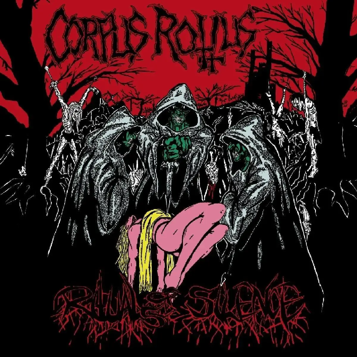 CORPUS ROTTUS - Rituals Of Silence · CLEAR LP (Death Metal Vinyl) · Bild 1