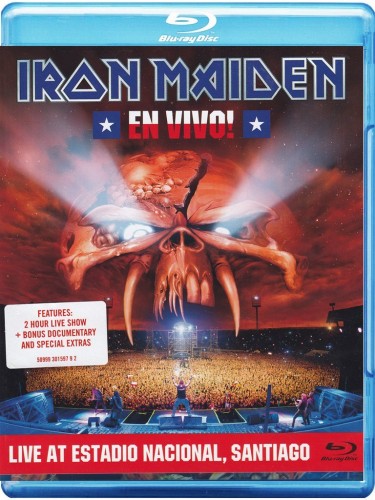 IRON MAIDEN · En Vivo! Live In Santiago De Chile | BLU-RAY BLURAY (Heavy Metal CDs)