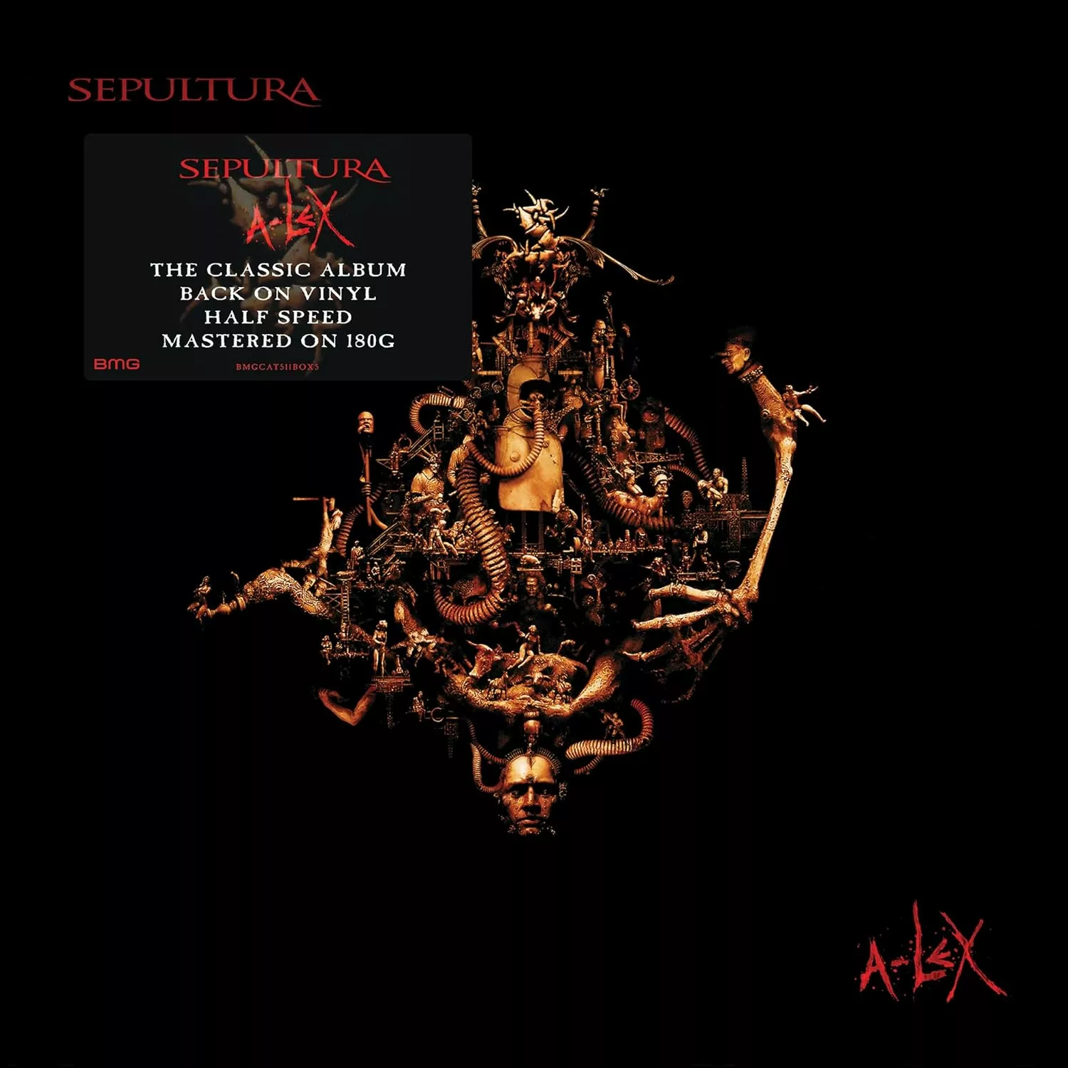 SEPULTURA · A-Lex (Half Speed Mastering) | BLACK 2LP · Bild 1 SEPULTURA · A-Lex (Half Speed Mastering) | BLACK 2LP (Thrash Metal Vinyl) · Bild 1