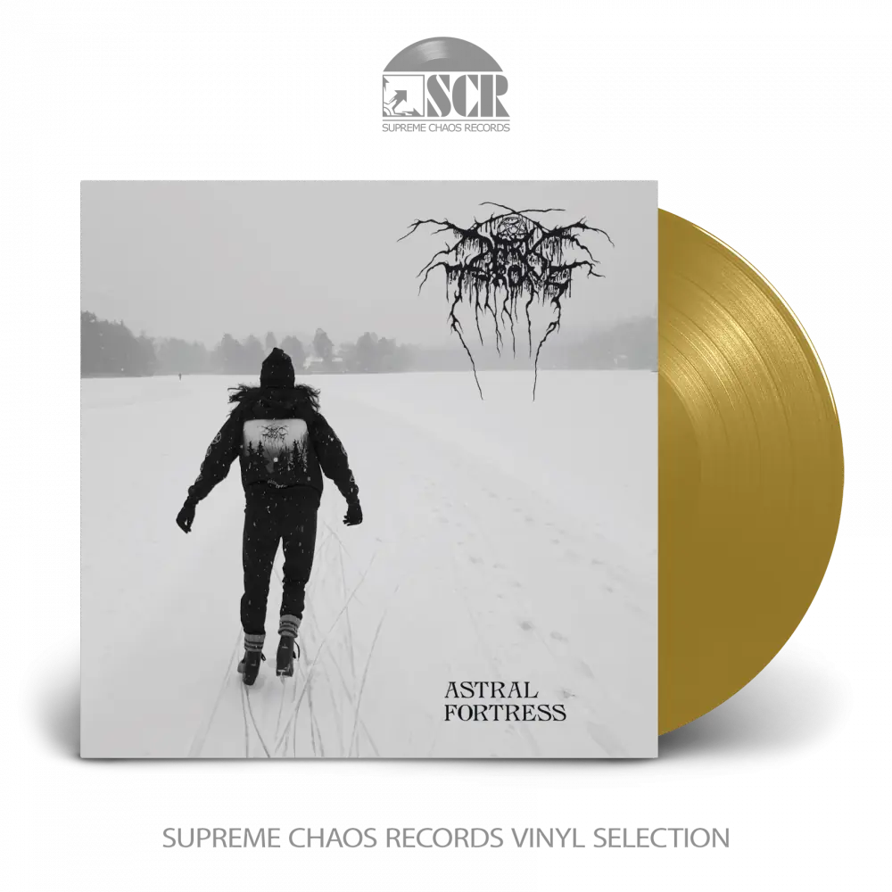 DARKTHRONE - Astral Fortress · GOLD LP (Black Metal Vinyl)