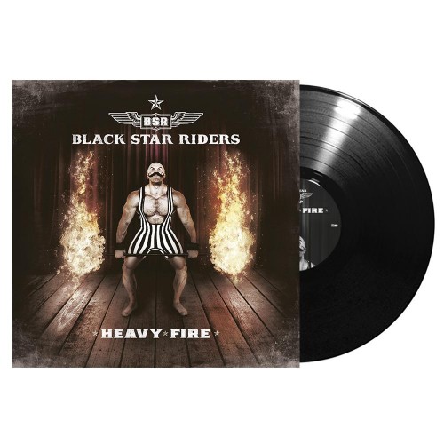 BLACK STAR RIDERS - Heavy fire [BLACK] · LP (Hard Rock Vinyl)