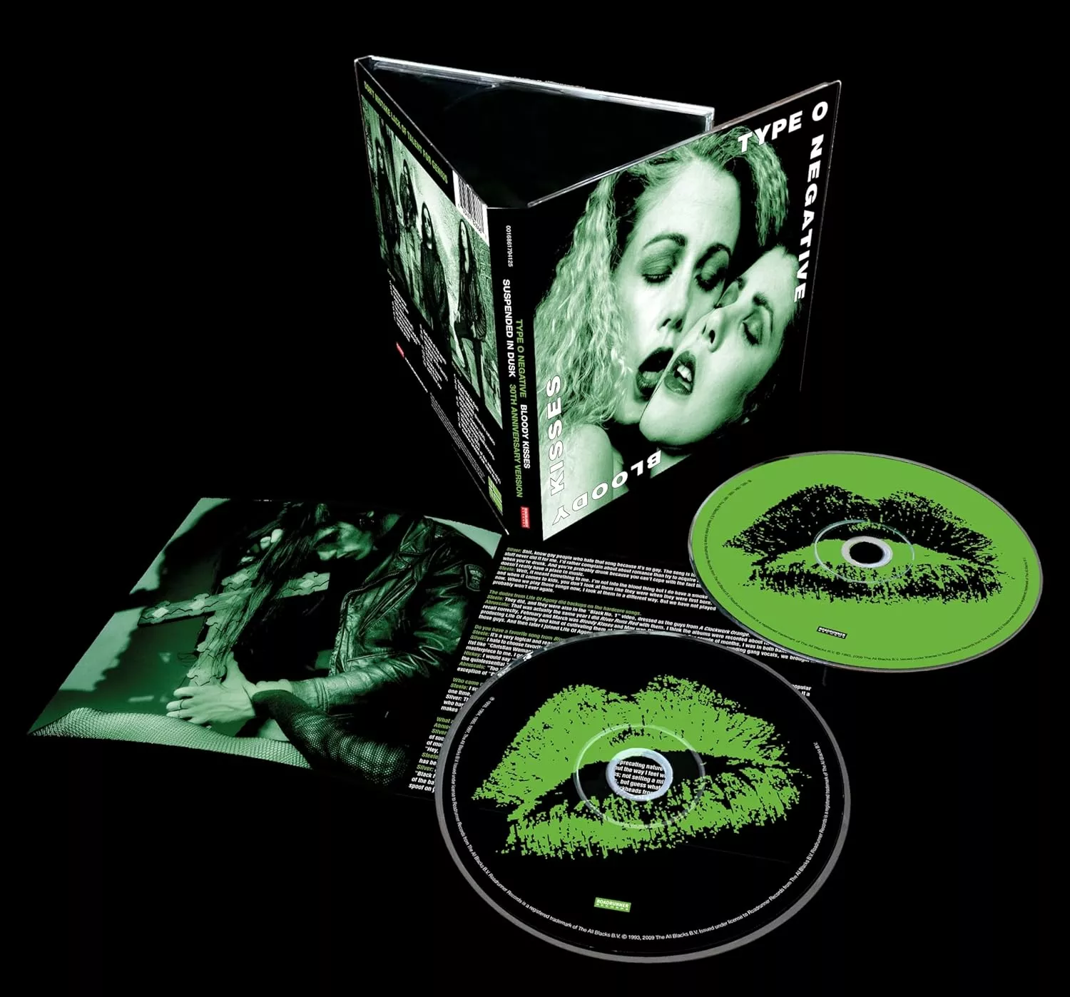 TYPE O NEGATIVE · Bloody Kisses - Suspended In Dusk (30th Anniversary Edition) | 2CD DIGIPAK TYPE O NEGATIVE · Bloody Kisses - Suspended In Dusk (30th Anniversary Edition) | 2CD DIGIPAK (Doom Metal CDs)