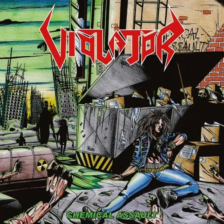 VIOLATOR - Chemical Assault · SPLATTER LP (Thrash Metal Vinyl)