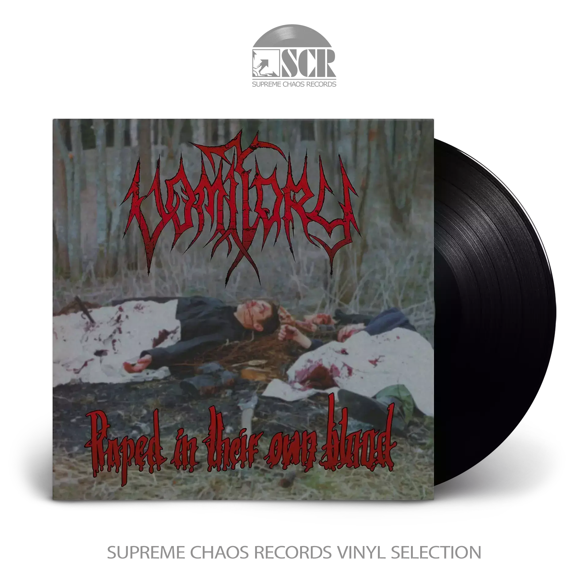 VOMITORY - Raped In Their Own Blood · BLACK LP (Death Metal Vinyl)