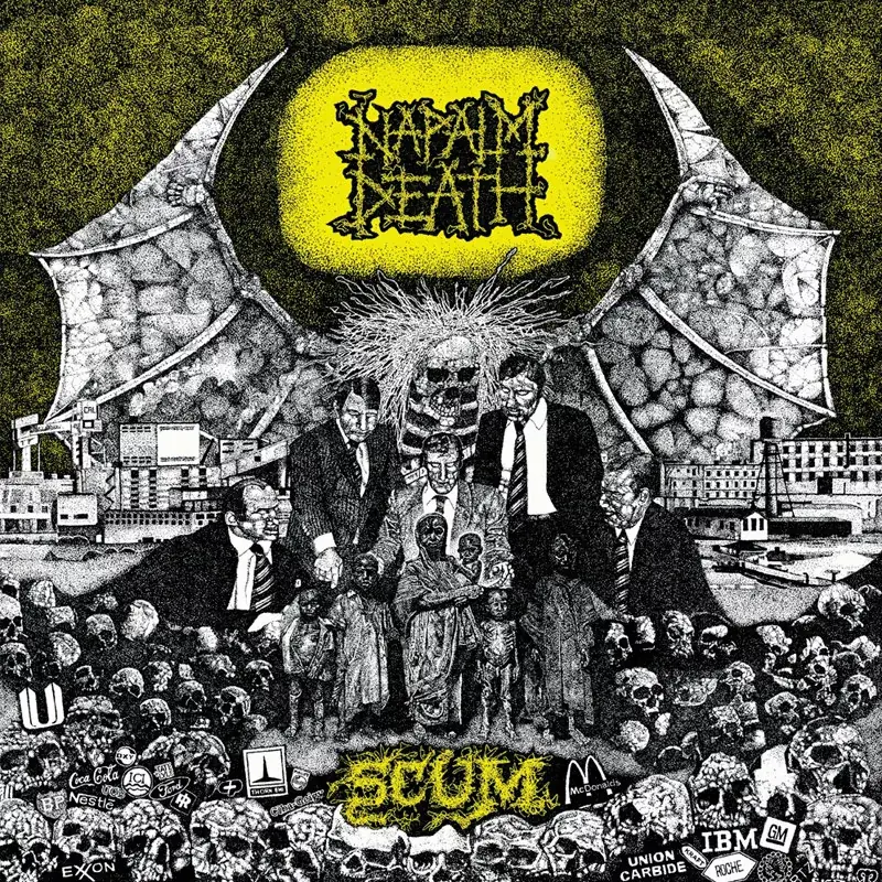 NAPALM DEATH - Scum · GREEN LP · Bild 1 NAPALM DEATH - Scum · GREEN LP (Grindcore Vinyl) · Bild 1
