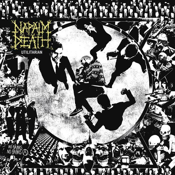 NAPALM DEATH - Utilitarian · GREY LP · Bild 1 NAPALM DEATH - Utilitarian · GREY LP (Grindcore Vinyl) · Bild 1