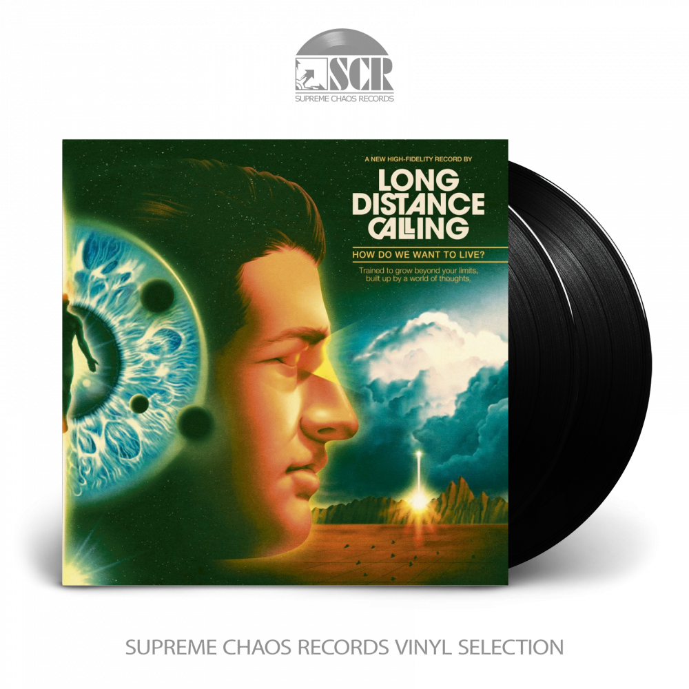 LONG DISTANCE CALLING - How Do We Want To Live? · BLACK DLP (Progressive Rock Vinyl)