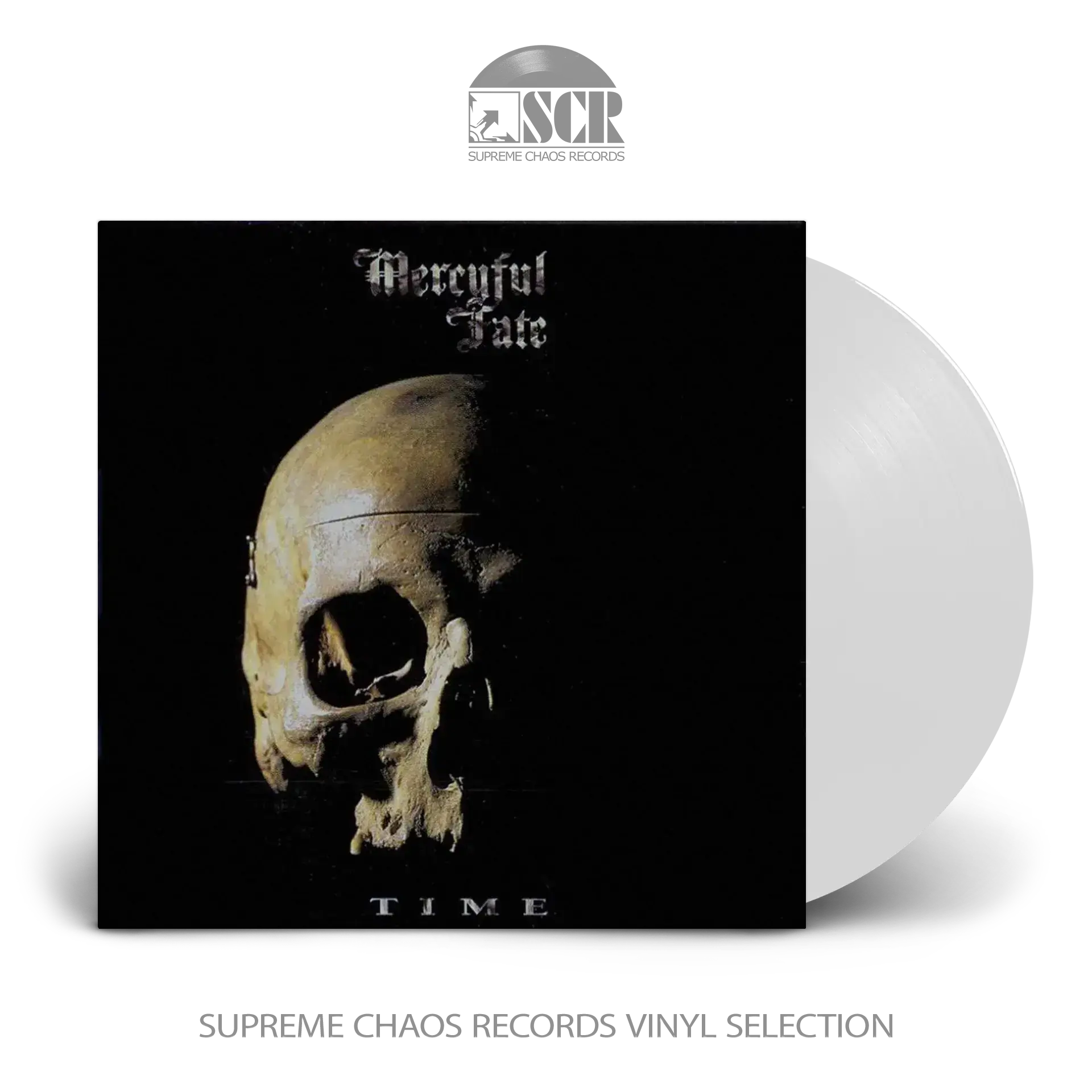 MERCYFUL FATE · Time | WHITE LP MERCYFUL FATE · Time | WHITE LP (Heavy Metal Vinyl)