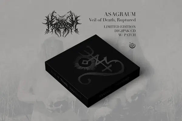 ASAGRAUM - Veil Of Death, Ruptured · CD BOXSET (Black Metal CDs)