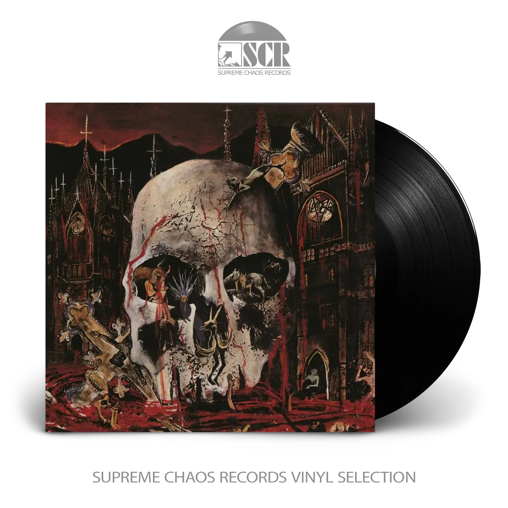 SLAYER · South Of Heaven | BLACK LP SLAYER · South Of Heaven | BLACK LP (Thrash Metal Vinyl)