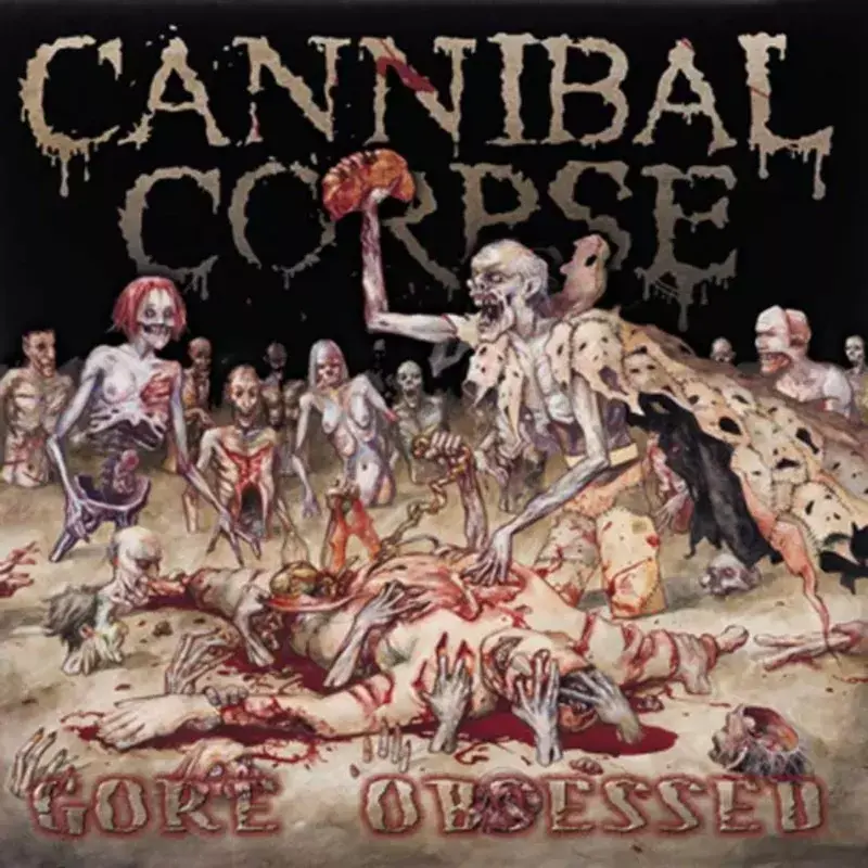 CANNIBAL CORPSE - Gore Obsessed · UNCENSORED JEWELCASE CD (Death Metal CDs)