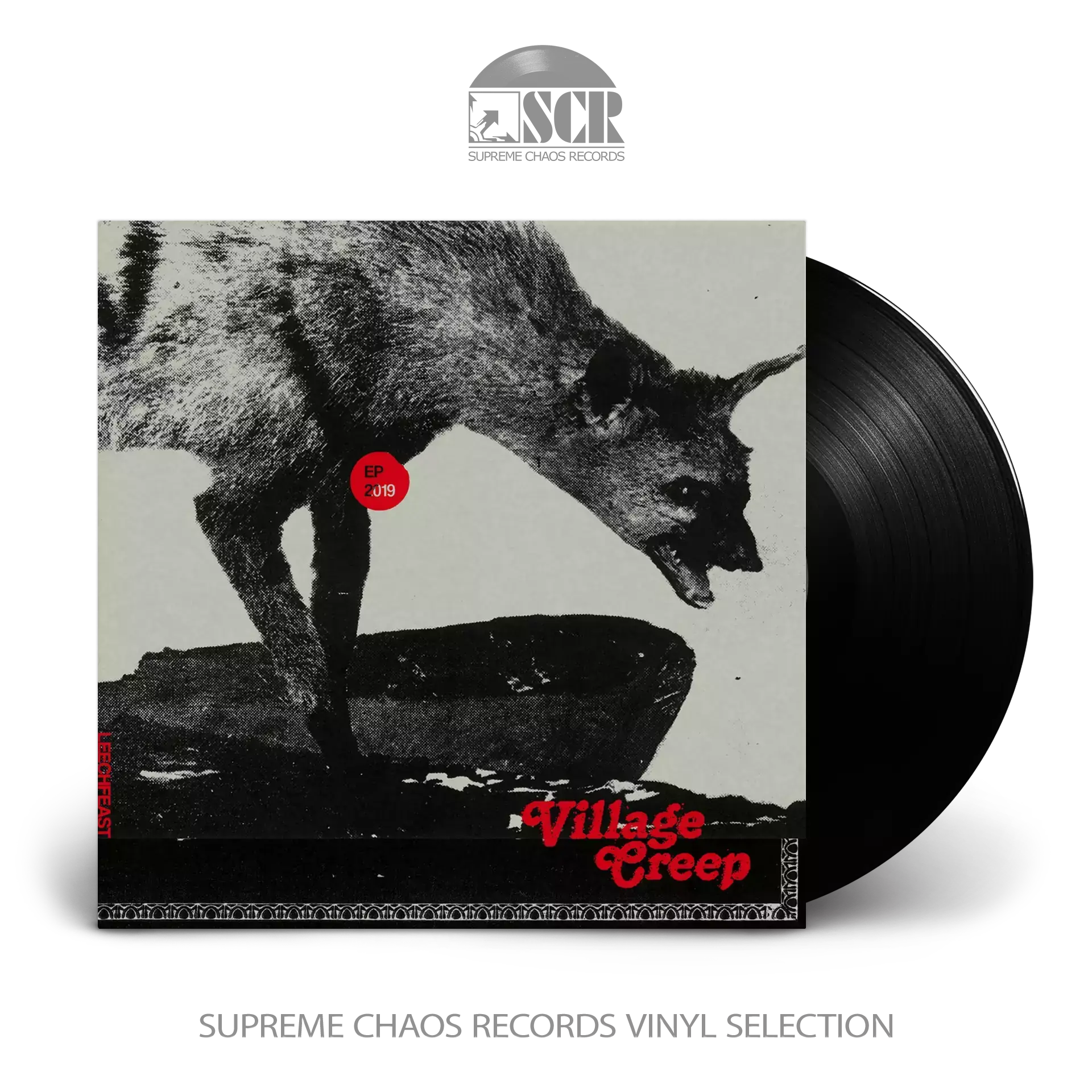 LEECHFEAST - Village Creep · BLACK LP (Sludge Vinyl)