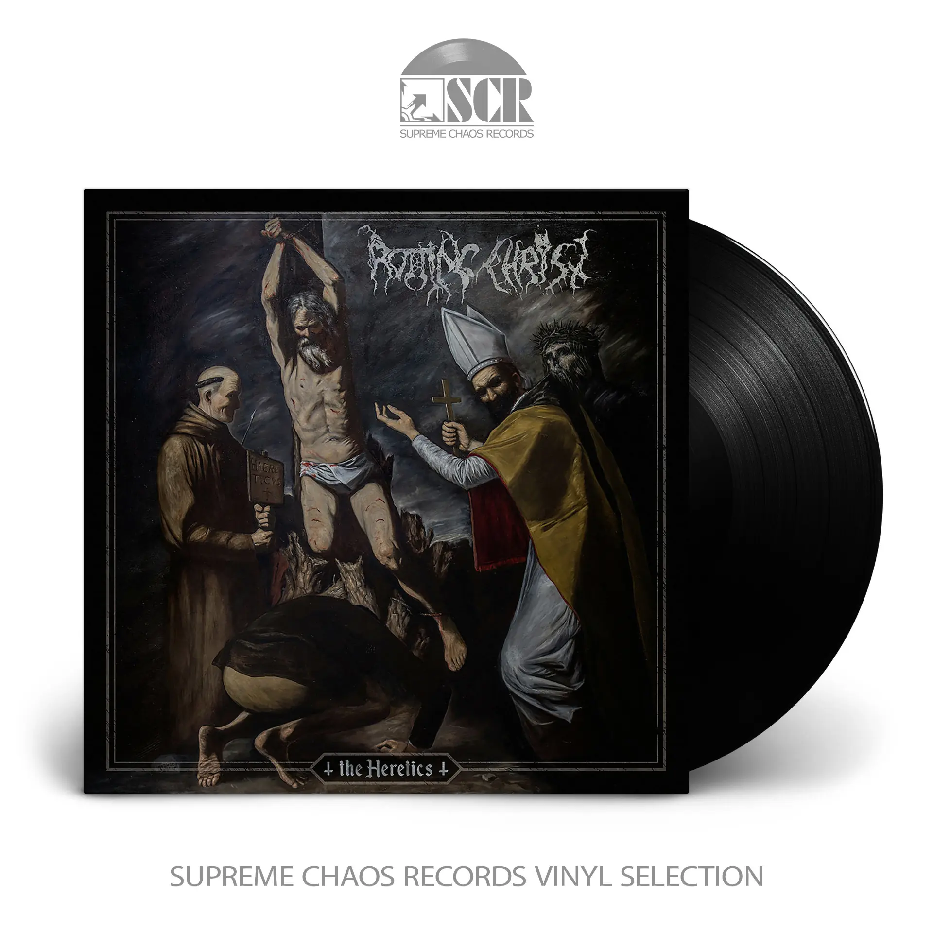 ROTTING CHRIST - The Heretics (Re-Release) · BLACK LP ROTTING CHRIST - The Heretics (Re-Release) · BLACK LP (Black Metal/Death Metal Vinyl)