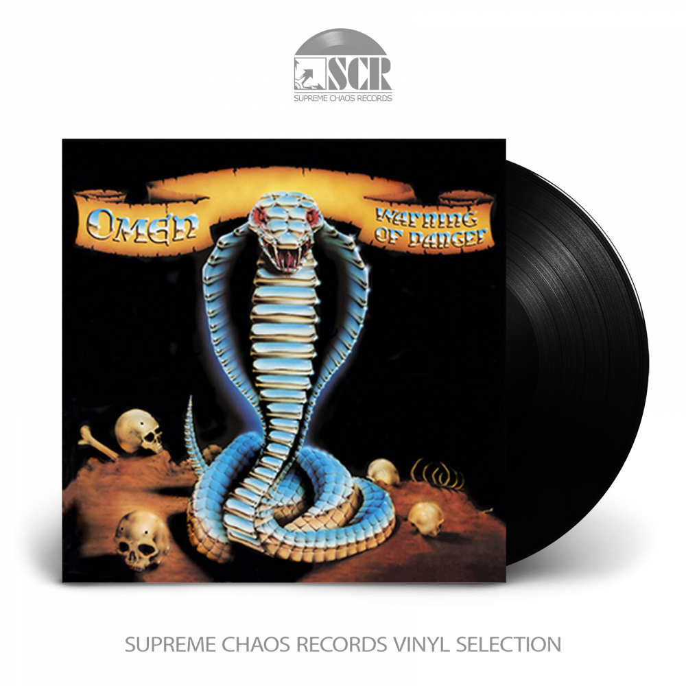 OMEN · Warning Of Danger | BLACK LP OMEN · Warning Of Danger | BLACK LP (Heavy Metal Vinyl)