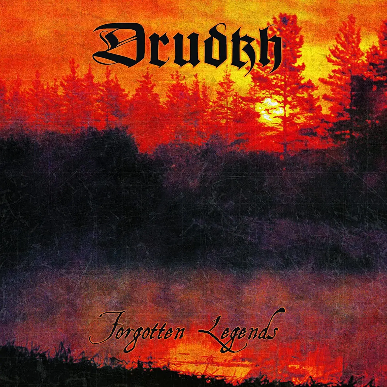DRUDKH · Forgotten Legends | GREEN/BLACK LP (Pagan Black Metal Vinyl) · Bild 1