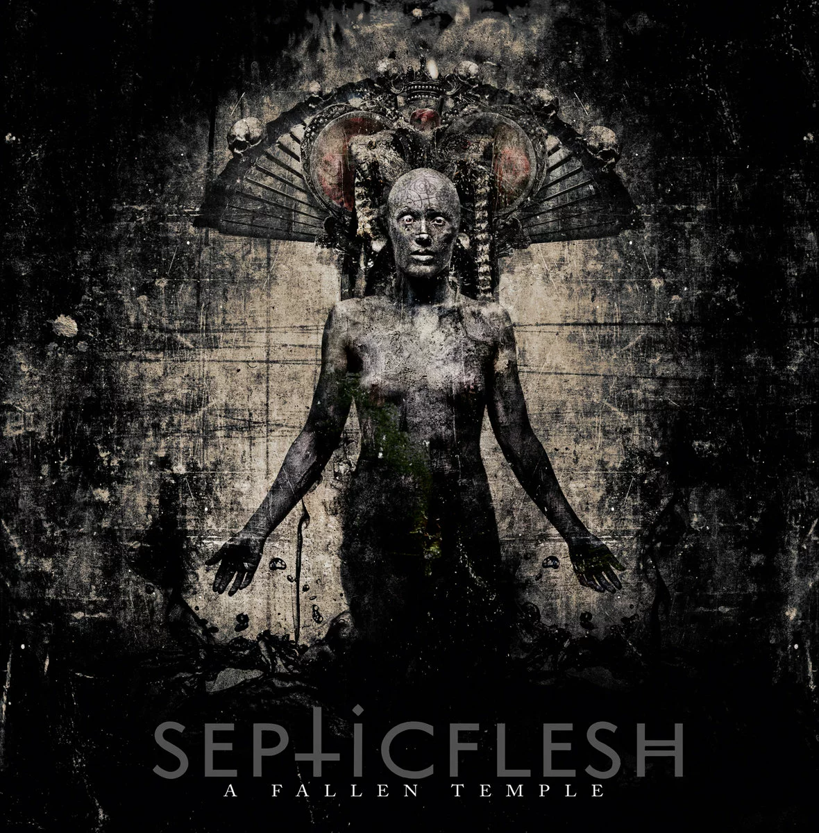 SEPTICFLESH - A Fallen Temple · BLACK DLP (Death Metal Vinyl) · Bild 1