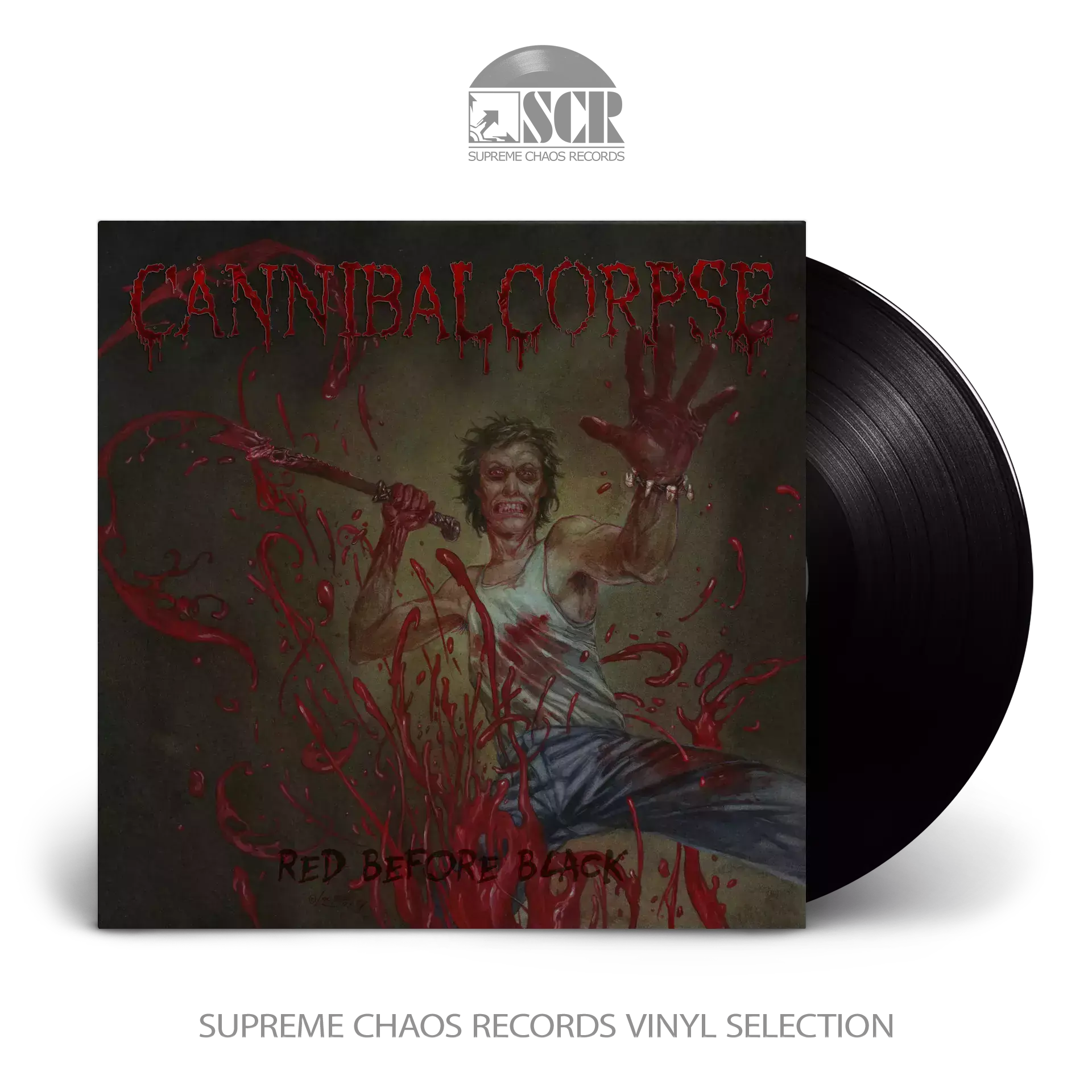 CANNIBAL CORPSE · Red Before Black | BLACK LP CANNIBAL CORPSE · Red Before Black | BLACK LP (Death Metal Vinyl)