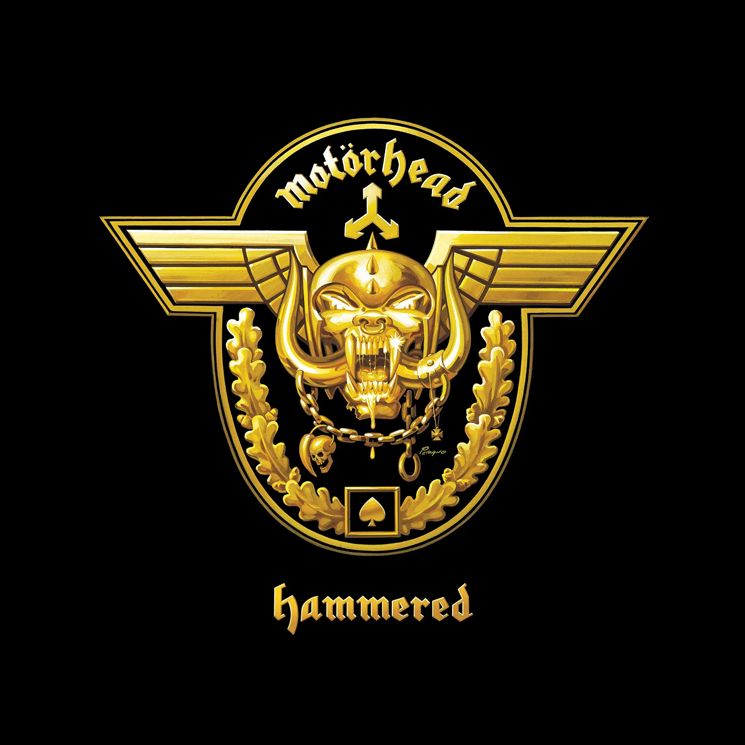 MOTÖRHEAD - Hammered (20th Anniversary) · YELLOW/BLACK SPLATTER LP (Hard Rock/Heavy Metal Vinyl) · Bild 1
