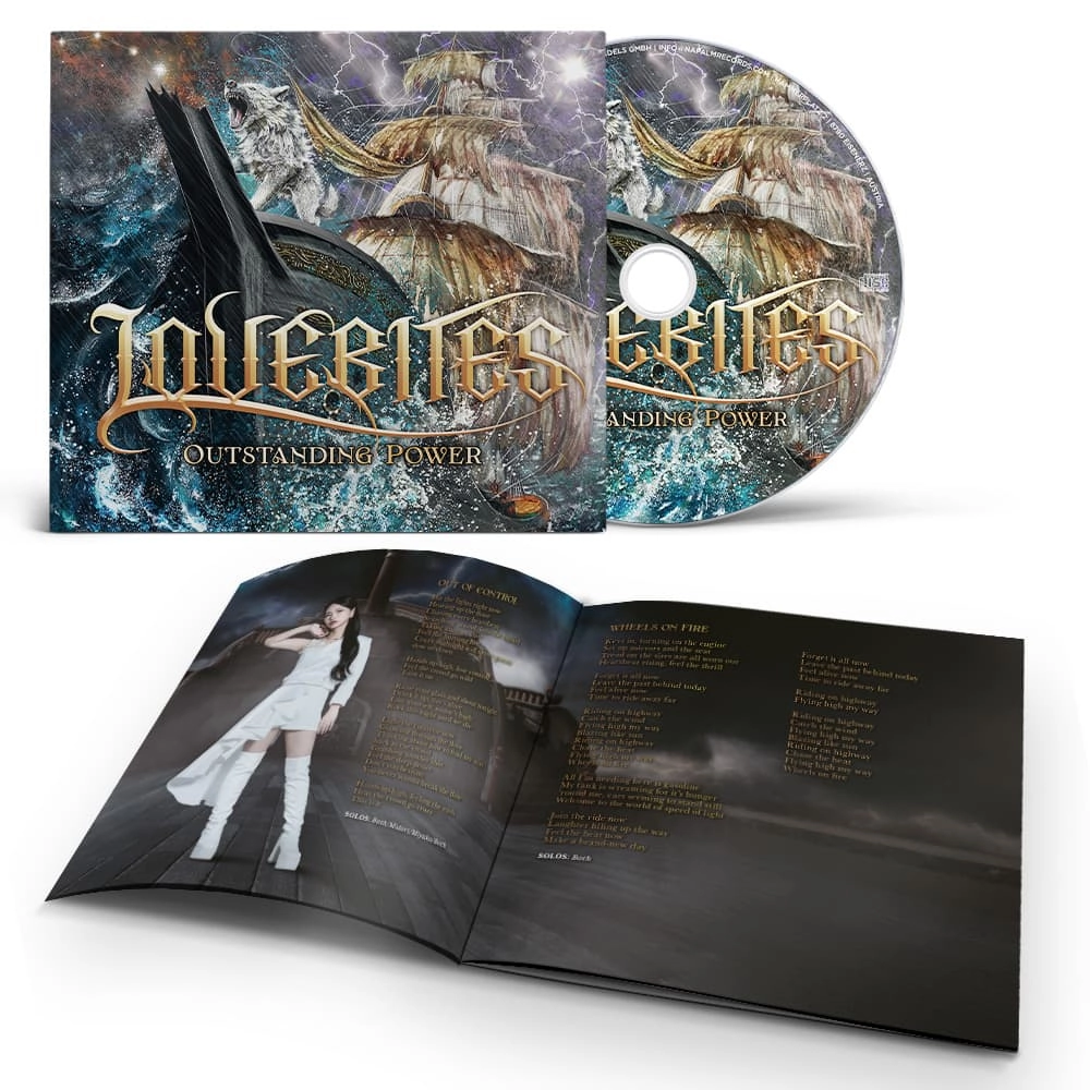 LOVEBITES · Outstanding Power | DIGISLEEVE CD (Power Metal/Heavy Metal CDs) · Bild 2