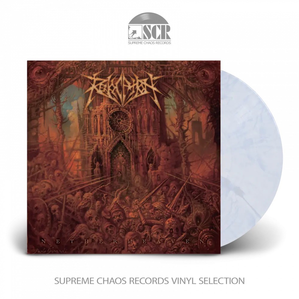 REVOCATION - Netherheaven · WHITE/BLUE LP (Death Metal Vinyl)