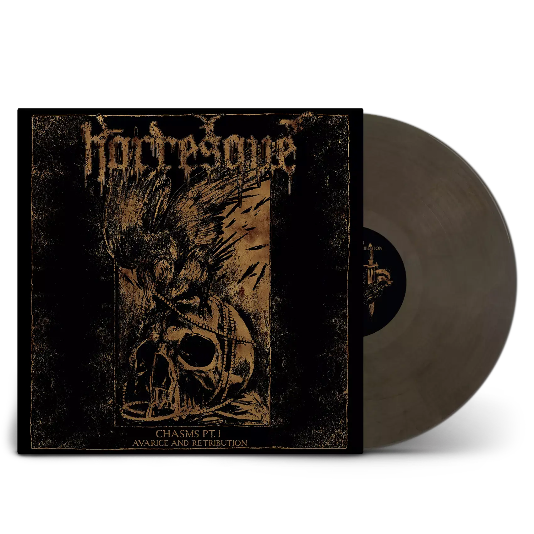 HORRESQUE - Chasms Pt. I - Avarice and Retribution · CLEAR/BLACK LP HORRESQUE - Chasms Pt. I - Avarice and Retribution · CLEAR/BLACK LP (Death Metal/Black Metal Vinyl)