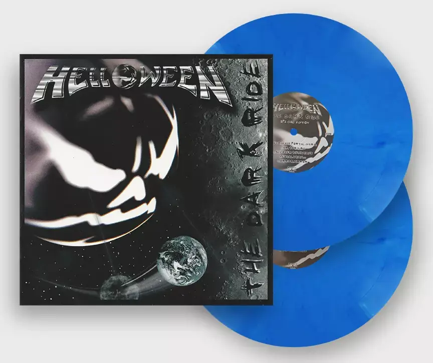 HELLOWEEN · The Dark Ride (Special Edition) | BLUE/WHITE MARBLED DLP HELLOWEEN · The Dark Ride (Special Edition) | BLUE/WHITE MARBLED DLP (Heavy Metal Vinyl)