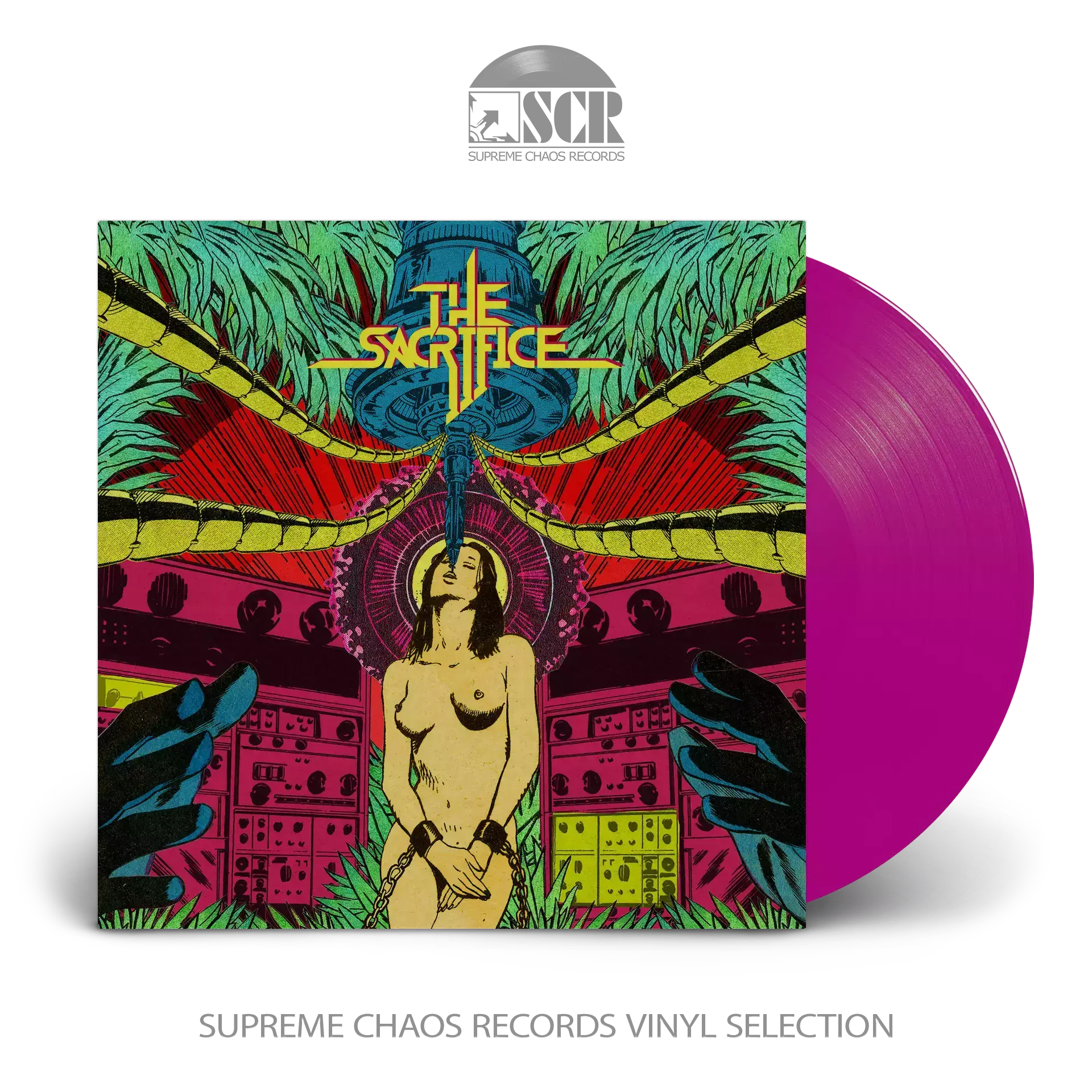 THE SACRIFICE - The Sacrifice · VIOLET LP THE SACRIFICE - The Sacrifice · VIOLET LP (Heavy Metal Vinyl)