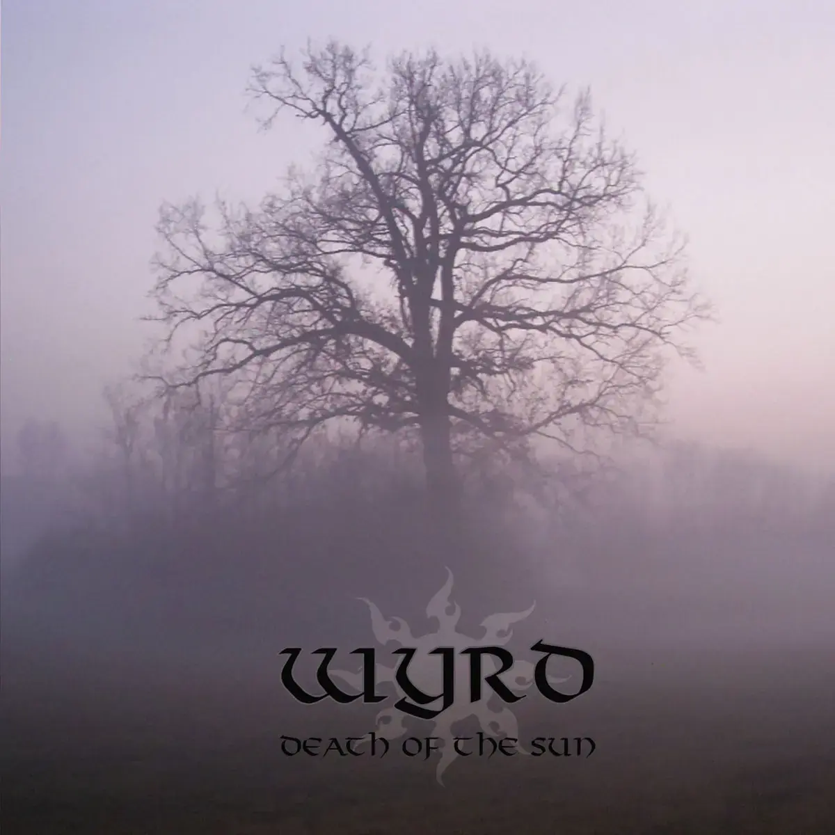 WYRD · Death of the Sun | SILVER LP (Black Metal Vinyl) · Bild 1