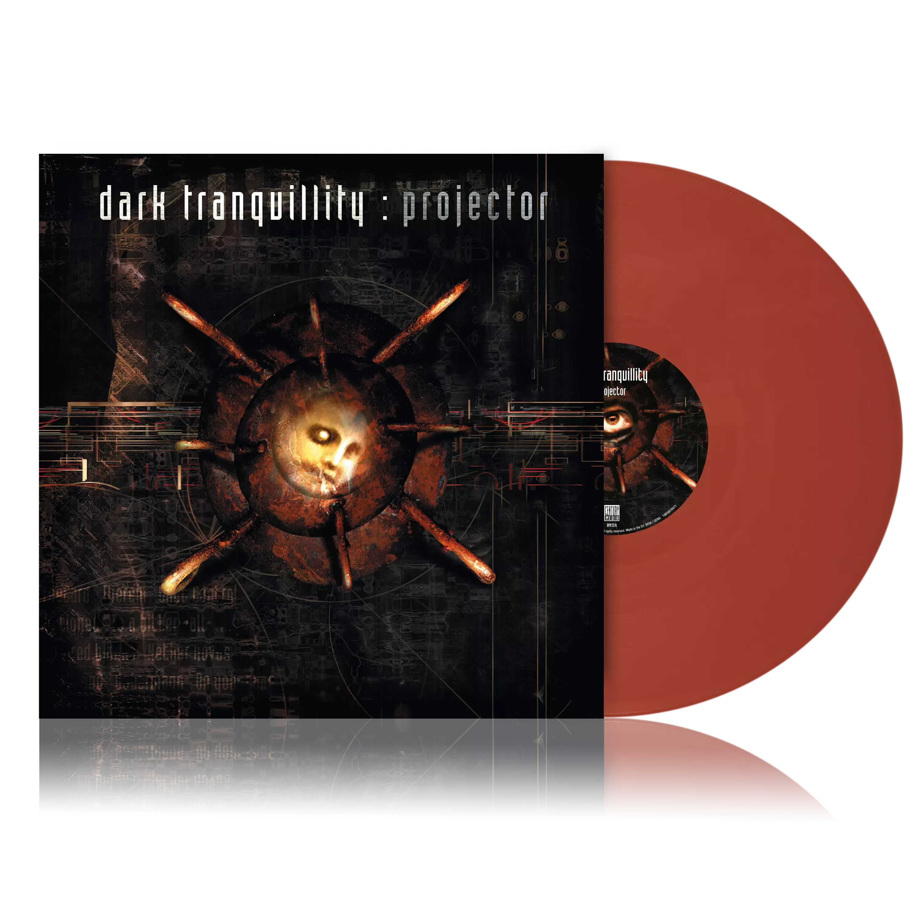 DARK TRANQUILLITY - Projector (Re-Issue 2024) · BRICK RED LP (Melodic Death Metal Vinyl)