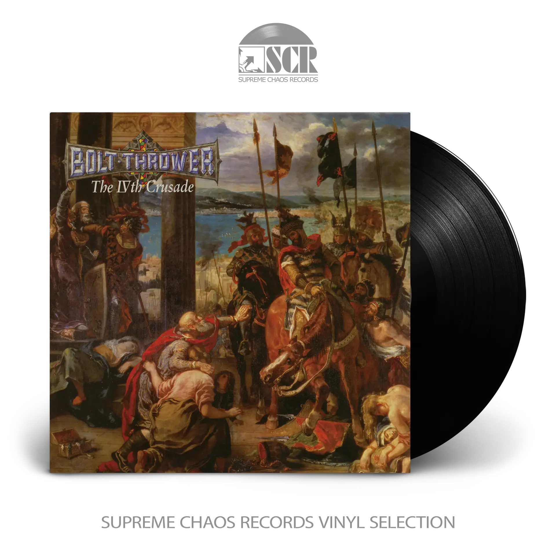 BOLT THROWER · The IVth Crusade (Re-Release FDR) | BLACK LP (Death Metal Vinyl)