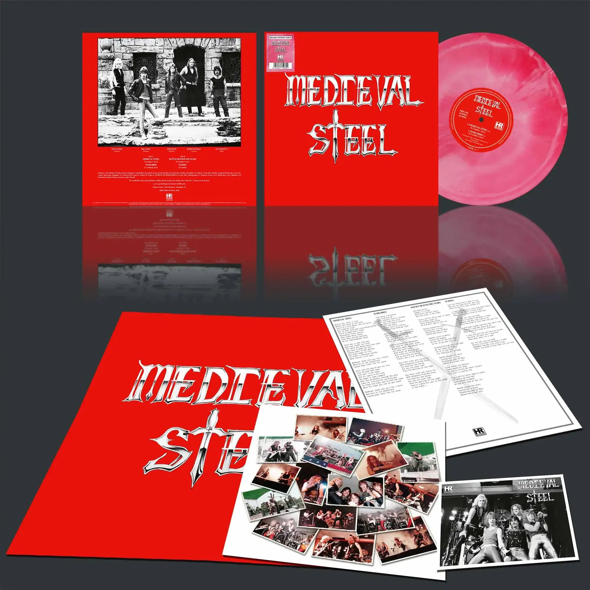 MEDIEVAL STEEL - Medieval Steel · GALAXY LP MEDIEVAL STEEL - Medieval Steel · GALAXY LP (Heavy Metal Vinyl)