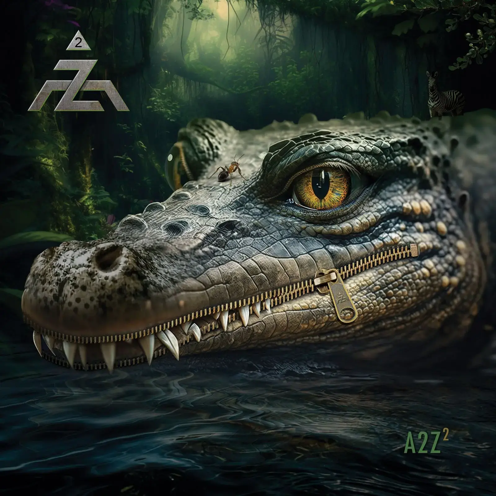 A-Z - A2Z² · GREEN MARBLED LP · Bild 1 A-Z - A2Z² · GREEN MARBLED LP (Progressive Metal Vinyl) · Bild 1