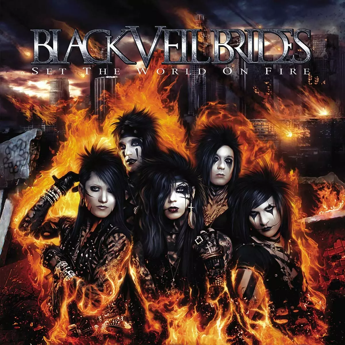 BLACK VEIL BRIDES · Set The World On Fire | CD BLACK VEIL BRIDES · Set The World On Fire | CD (Hard Rock CDs)