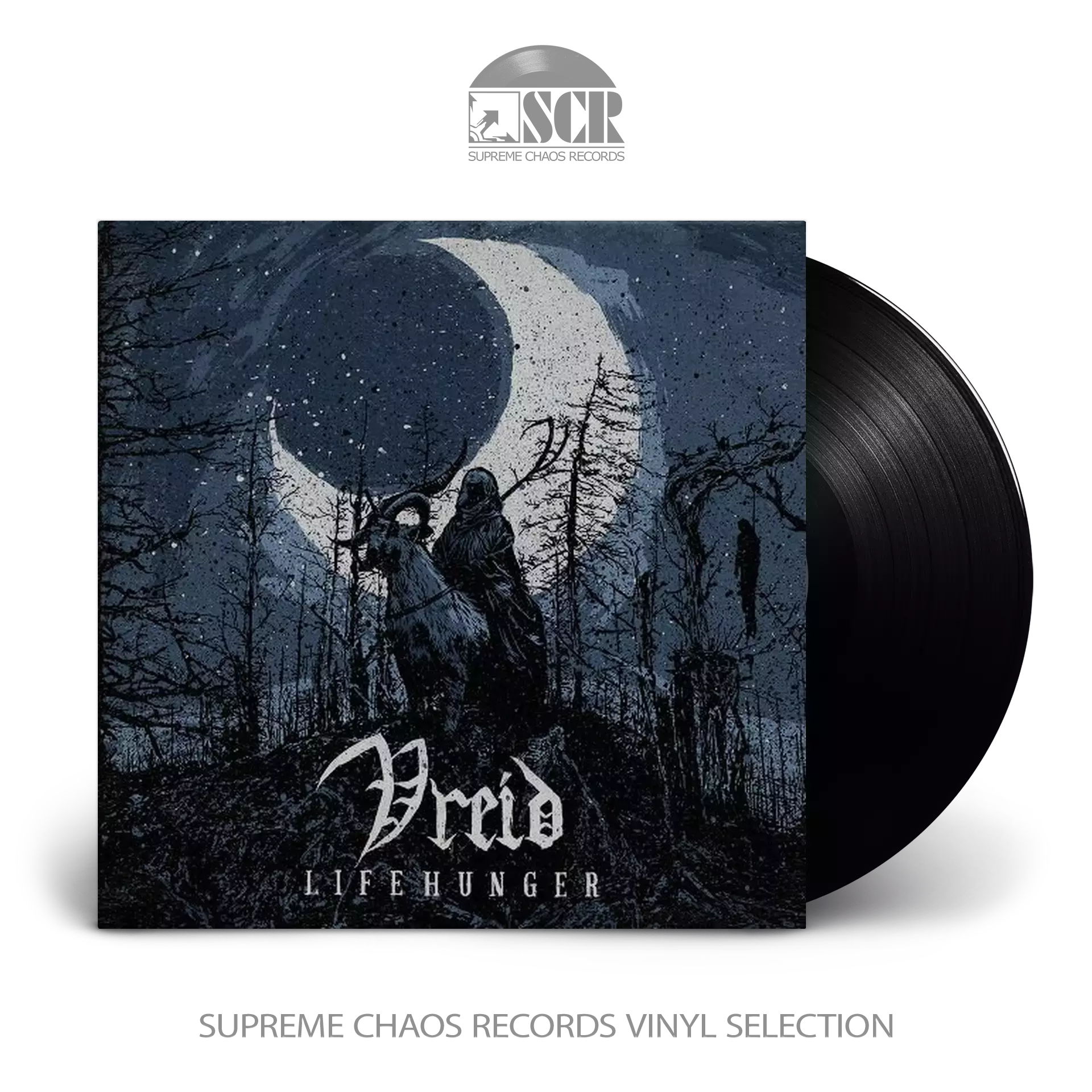 VREID - Lifehunger · BLACK LP (Black Metal Vinyl)