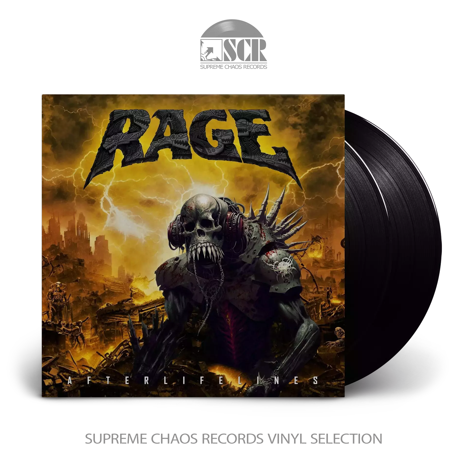 RAGE - Afterlifelines · BLACK DLP RAGE - Afterlifelines · BLACK DLP (Power Metal Vinyl)