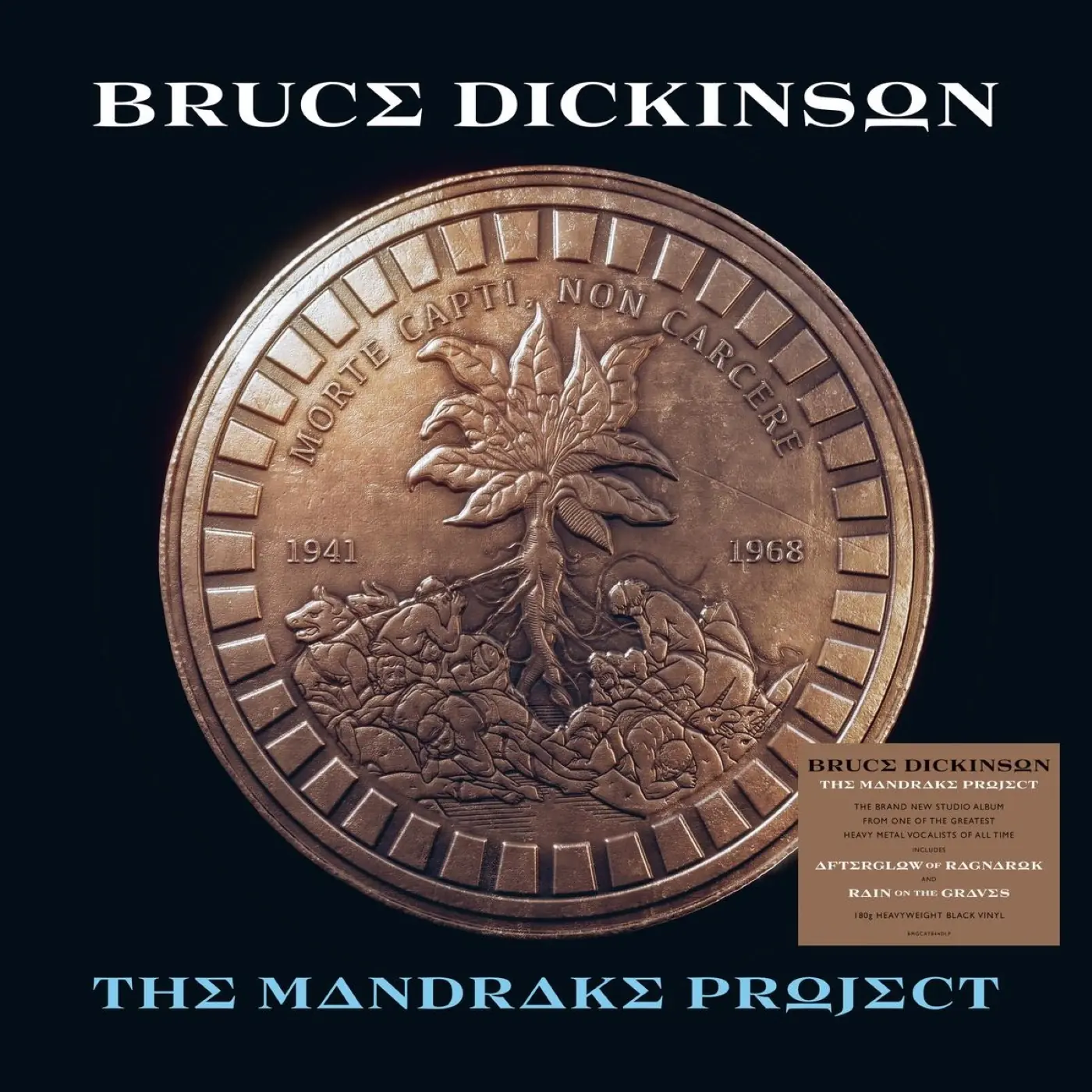 BRUCE DICKINSON - The Mandrake Project · BLACK DLP · Bild 1 BRUCE DICKINSON - The Mandrake Project · BLACK DLP (Heavy Metal Vinyl) · Bild 1