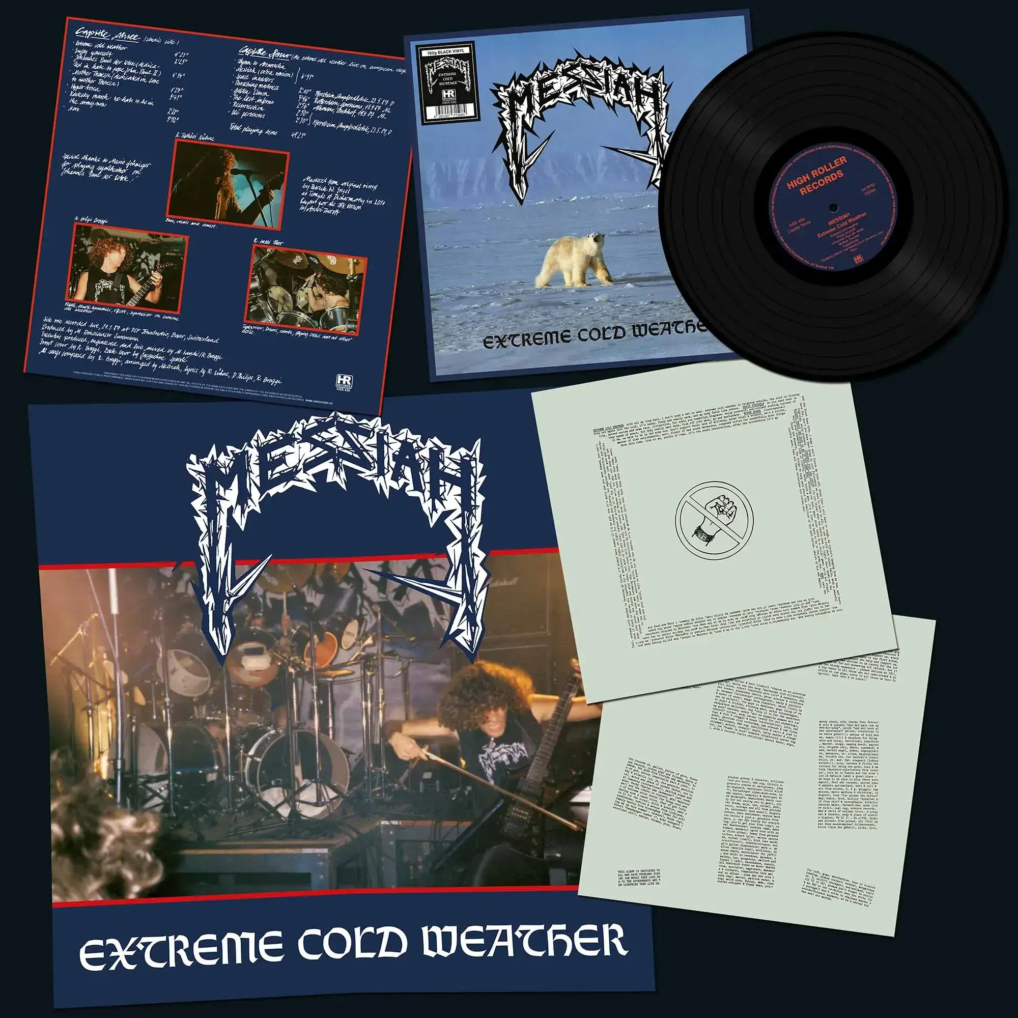 MESSIAH - Extreme Cold Weather (Re-Issue 2014) · BLACK LP · Bild 2 MESSIAH - Extreme Cold Weather (Re-Issue 2014) · BLACK LP (Thrash Metal/Death Metal Vinyl) · Bild 2