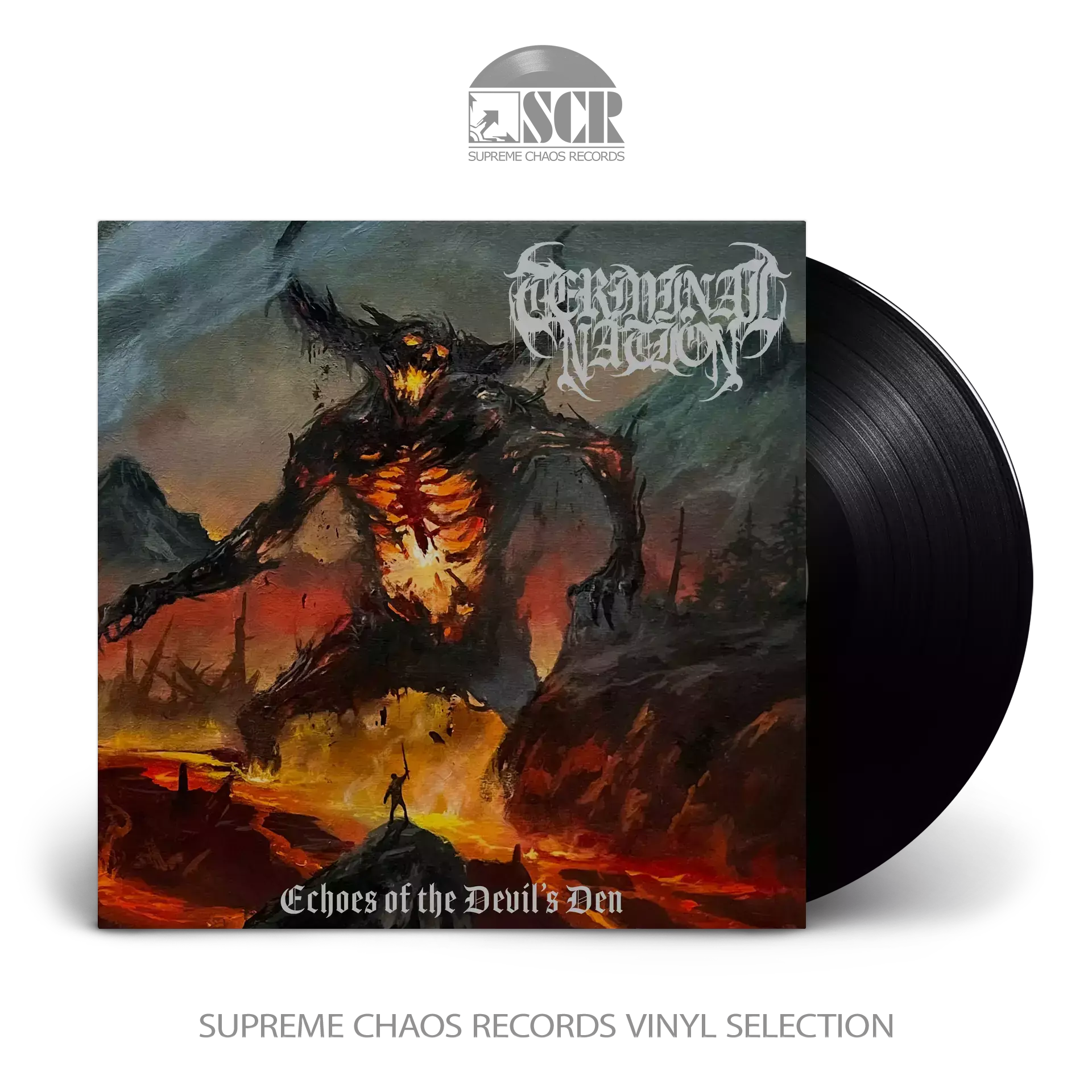 TERMINAL NATION · Echoes Of The Devil’s Den | BLACK LP (Death Metal Vinyl)